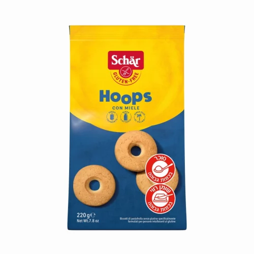 HOOPS עוגיות הופס ללא גלוטן Schar